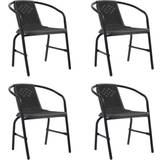 vidaXL 3107703 4-pack Garden Dining Chair