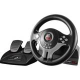Nintendo Switch Wheel & Pedal Sets Subsonic SV200 Driving Wheel with Pedal (Switch/PS4/PS3/Xbox One/PC) - Black