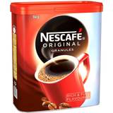 Nescafe original Nescafé Original Instant Coffee Granules Tin 1kg Ref 1000g