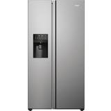 American fridge freezer plumbed Haier HSR5918DIMP Silver