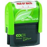 Stamps Colop Green Line P20 Self Inking Word Stamp PAID