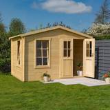 Wood Large Cabins Rowlinson Garden Studio (Building Area ), Base Kit