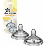 Tommee Tippee Baby Bottle Accessories Tommee Tippee Closer to Nature Easi-vent Medium Flow Teats 3M