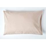 Homescapes Natural Linen Housewife Pillowcase Pillow Case Natural