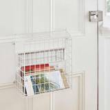 Boxes & Baskets on sale House of Home White Letter Box Catcher Basket Lift Basket