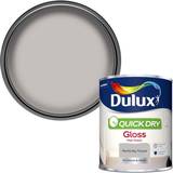 Dulux Metal Paint Dulux Quick Drying Gloss 750ml Perfectly Taupe Metal Paint 0.75L