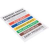 Notice Boards Hygiplas Colour Coded Chart Chopping Notice Board