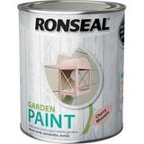 Ronseal Metal Paint Ronseal 37606 Garden Paint Cherry Blossom Wood Paint, Metal Paint 0.75L
