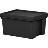 Black Storage Boxes Wham Recycled Storage Box Lid Storage Box
