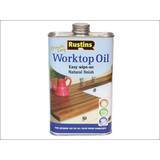 Brown Paint Rustins Quick Dry Worktop Oil Brown 0.5L
