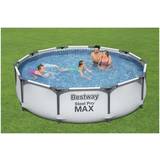Swimming Pools & Accessories Bestway 10ft Steel Pro Max Garden Frame Pool