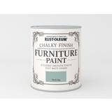 Green Paint Rust-Oleum Chalk Chalky Furniture Paint Sage Green Wood Paint Green 0.75L