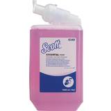 Scott ESSENTIALâ¢ foaming soap, capacity 1 l, pack of 6 pink coloured hand 1000ml