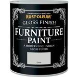 Rust-Oleum Grey - Wood Paints Rust-Oleum Gloss Furniture Wood Paint Dove 0.125L