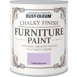 Rust-Oleum Purple Paint Rust-Oleum Chalky Furniture Paint - Violet Macaroon Wood Paint Purple 0.75L