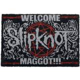 Pyramid Slipknot Pentagram Welcome Maggot Doormat Black, White, Red