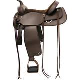 Synthetics Horse Saddles Wintec Western Trail Saddle 14inch - Brown