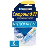 Compound W Nitro Freeze Wart Maximum System 6pcs Liquid