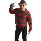 Rubies Freddy Krueger Costume Shirt with Mask for Adults