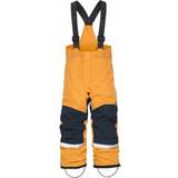 Press-Studs Outerwear Trousers Didriksons Idre Kid's Pants - Fire Yellow (504357-505)