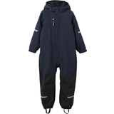 Red Snowsuits Polarn O. Pyret Kid's Waterproof Padded Winter Overall