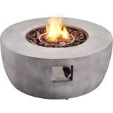 Fire Pits & Fire Baskets on sale Teamson Home Outdoor Garden Concrete, Round, Propane