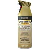 Rust-Oleum Gold Paint Rust-Oleum AE0160013E8 Universal All Surface Pure Gold Metallic Metal Paint Gold 0.4L