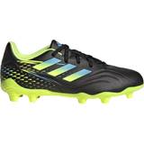 Sport Shoes Children's Shoes adidas Junior Copa Sense.3 FG - Core Black/Bright Cyan/Team Solar Yellow