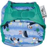Close Diapers Close Caboo Swaddle Velcro, Blue Puffin