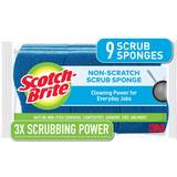 Scotch Brite 9 Pack Non-Scratch Scrub Sponges