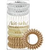 Blonde Hair Accessories Kitsch Spiral Hair Coils, 8 Pack Light
