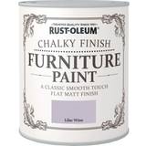 Rust-Oleum Purple Paint Rust-Oleum Chalky Paint Lilac Wine Wood Paint Purple 0.75L