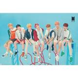 Blue Posters GB Posters BTS Group Blue Maxi 61x91.5cm Poster