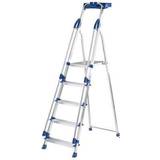 Step Ladders on sale Werner Blue Seal 5 Tread Professional Aluminium Step Ladder
