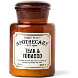 Paddywax Apothecary Teak & Tabacco Scented Candle 227g