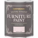 Rust-Oleum Pink Paint Rust-Oleum Satin Finish &Ndash; Strawberry Vanilla Wood Paint Pink 0.75L