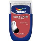 Dulux Ceiling Paints Dulux Easycare Kitchen Pepper Red Tester Wall Paint, Ceiling Paint Red