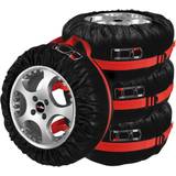 Proplus Tyre Covers in Bag Set of 4 390056 Wheel Bag Set Storage Spare Cover