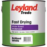 Leyland Trade Fast Drying Undercoat Paint Wood Paint White 0.75L