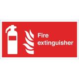 Vogue Fire Extinguisher Sign W226