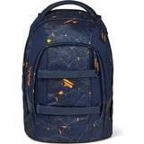 Chest Strap School Bags Satch Unisex Children Pack School Backpack - Urban Journey Dark Blue