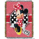 Red Blankets The Northwest Minnie Mouse Woven Tapestry Throw Blanket 48x60"