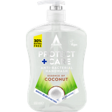 Bottle Hand Washes Astonish Protect + Care Anti Bacterial Handwash Essence Of Coconut 650ml