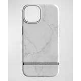 Richmond & Finch White Marble Antimicrobial Case, iPhone 14 White