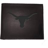 Evergreen Team Sports America University of Texas NCAA Leather Bi-Fold Wallet, Black
