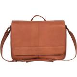 Kenneth Cole Colombian Leather Crossbody 15.6" Laptop & Tablet Messenger Bag Unisex