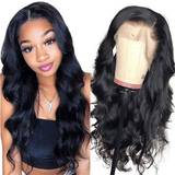Black Wigs Foreverlove 13x4 HD Body Wave Lace Front Wigs 12 inch Black