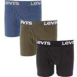 Multicoloured Underwear Children's Clothing Levi's Boy's Boxer Briefs 3-pack - Black/Black (864260007)