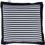 Homescapes White Striped Seat Pad Chair Cushions Brown, Black, White