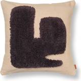 Ferm Living Lay Cushion Brown Complete Decoration Pillows Brown, Beige (50x50cm)